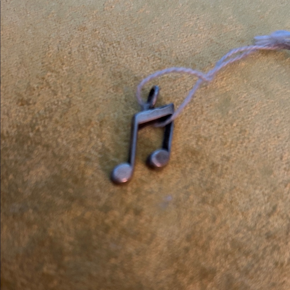 Sterling Silver Music Note Charm